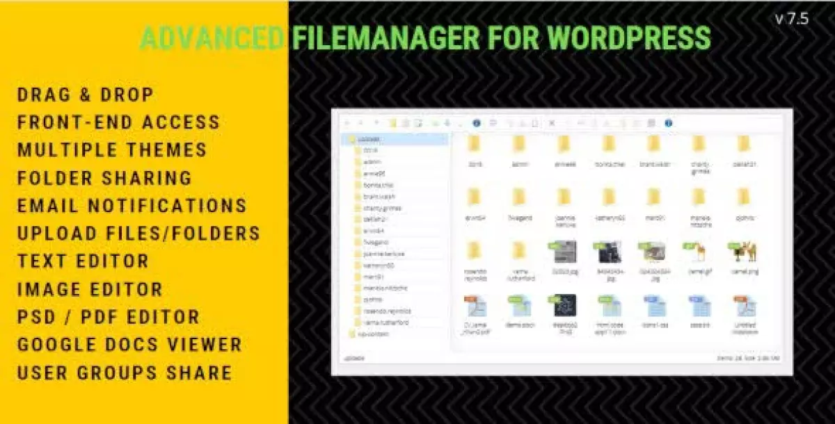 File Manager Plugin For WordPress 7.5.6