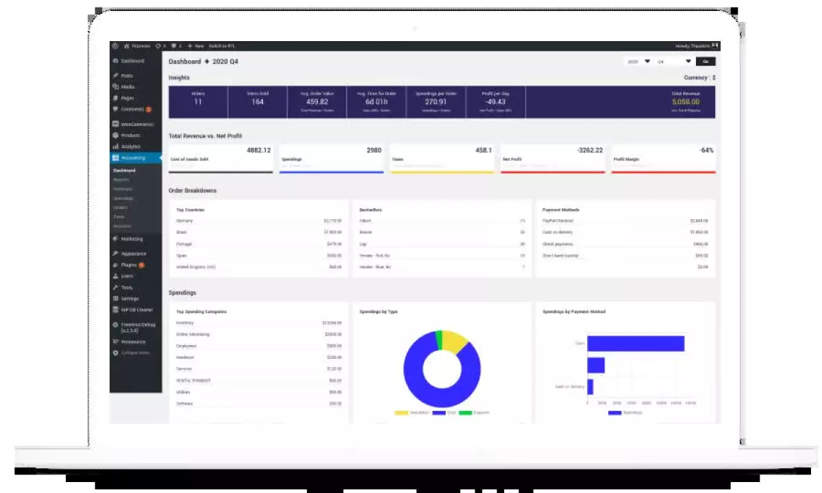 Finpose – Accounting for WooCommerce  4.0.1