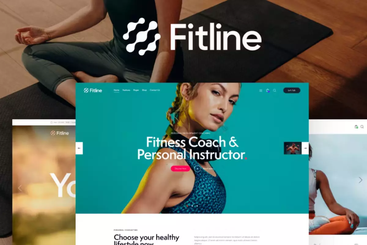 FitLine – Online Fitness Coach WordPress Theme