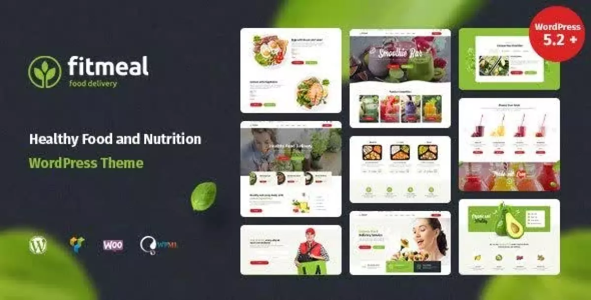 Fitmeal - Healthy Food Delivery and Diet Nutrition WordPress Theme 1.2.2