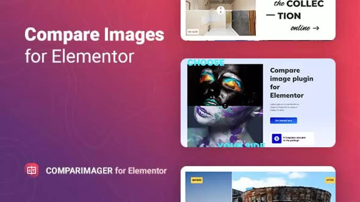 Comparimager – Before and After Image Compare for Elementor