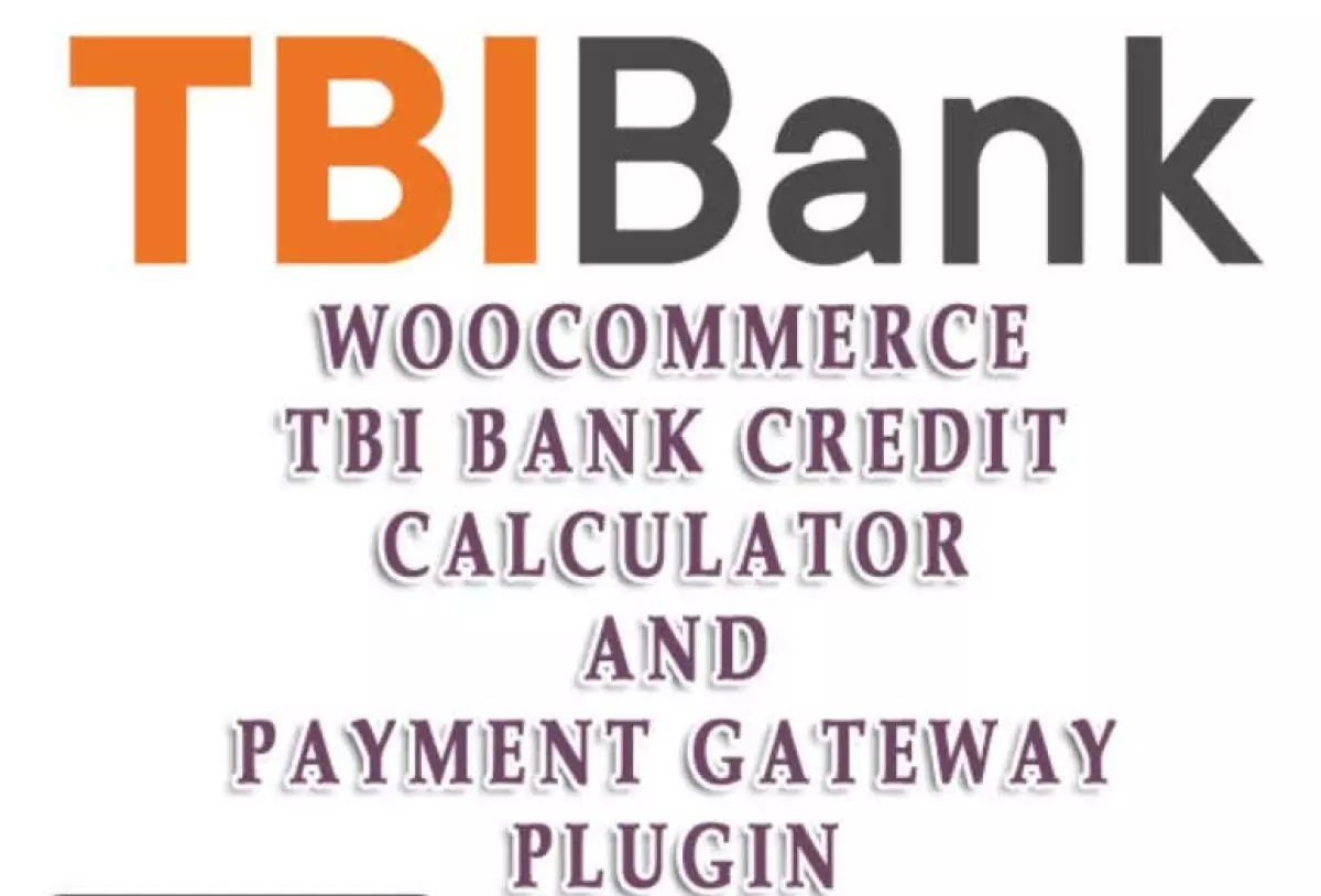 WooCommerce TBI Bank Credit Calculator