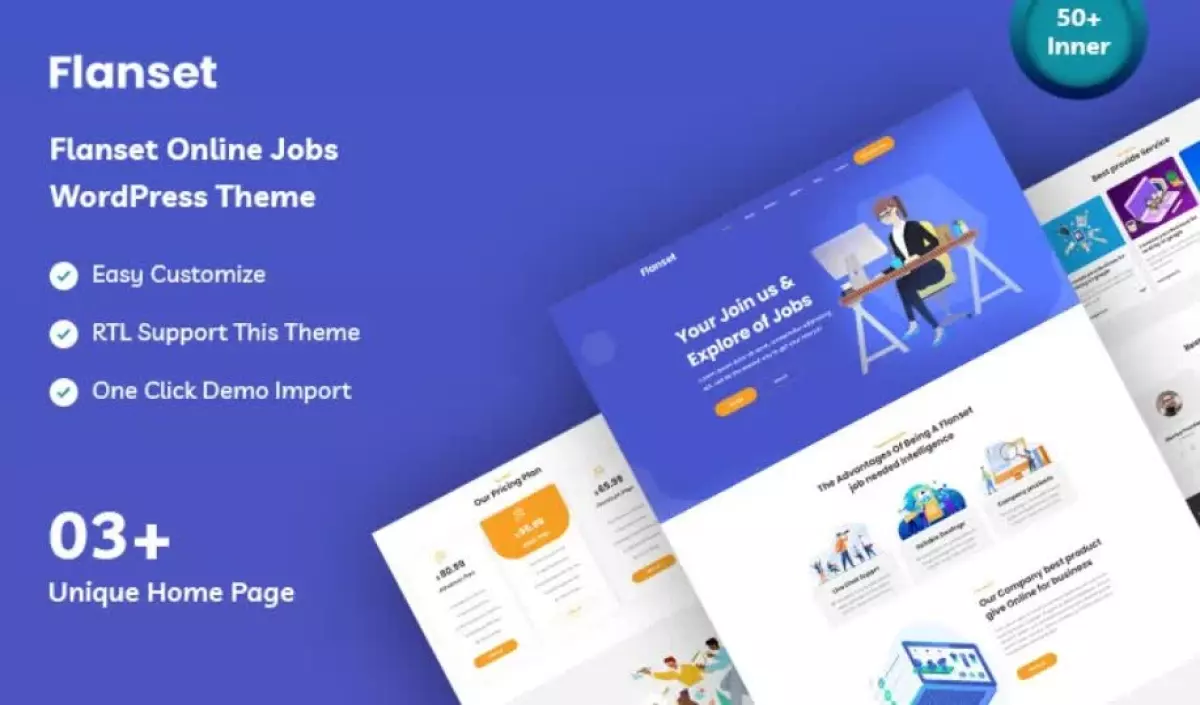 Flanset &#8211; Online Jobs WordPress Theme