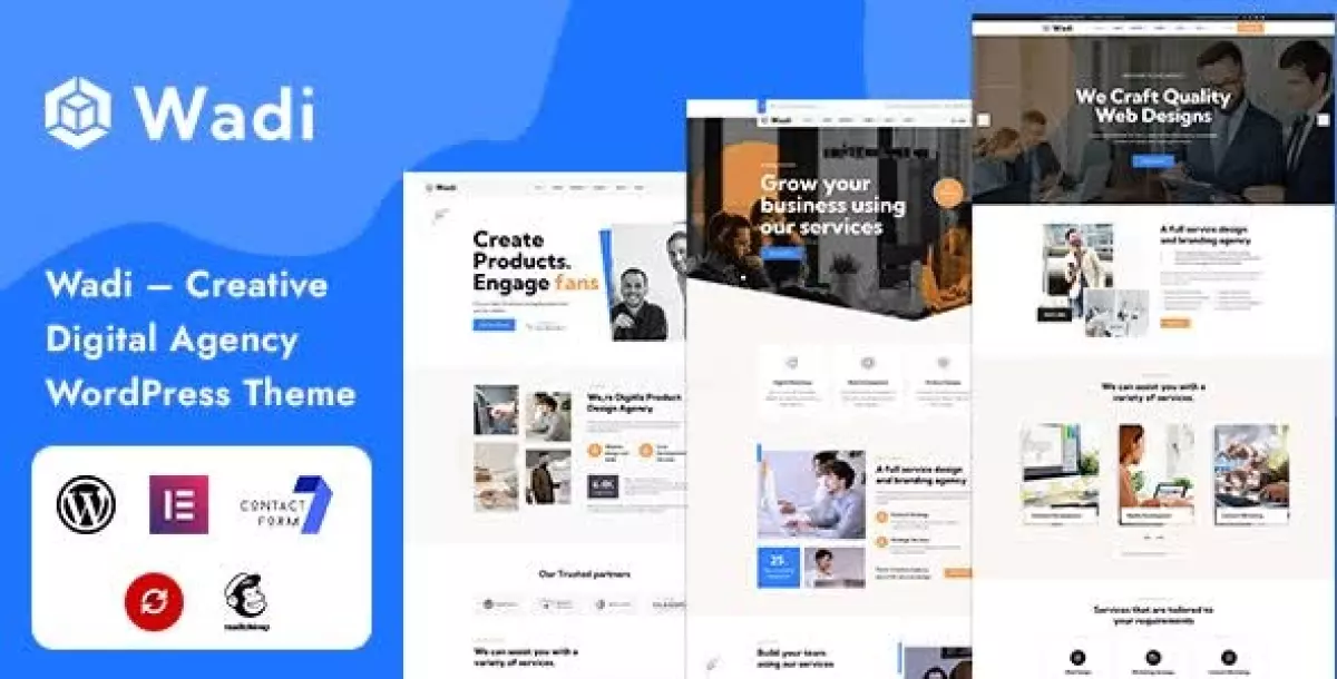 [WISH] Wadi – Creative Digital Agency WordPress