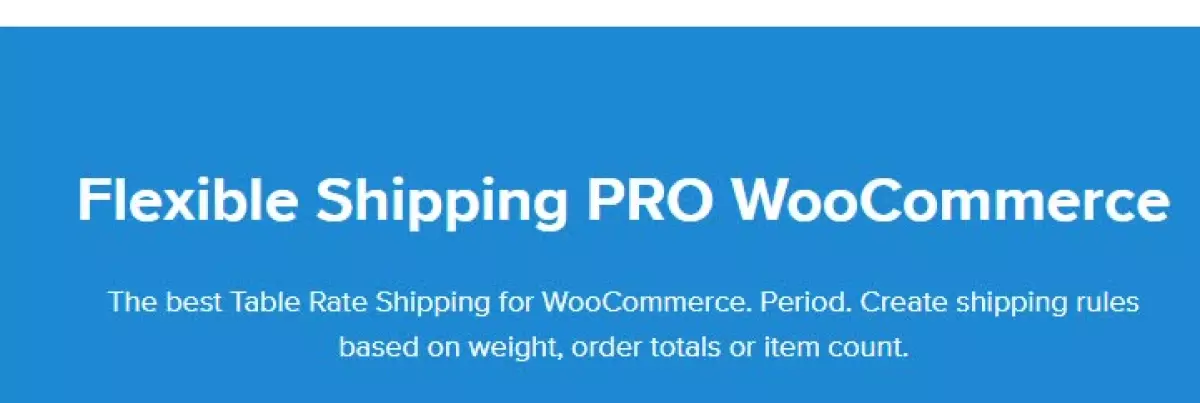 Flexible Shipping PRO WooCommerce 2.16.8