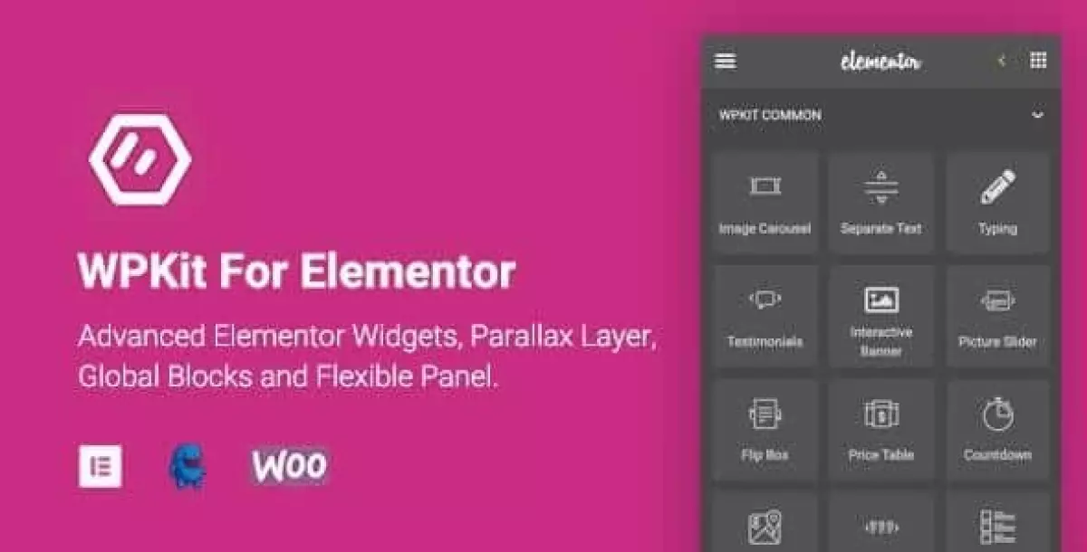 WPKit For Elementor  1.1.0