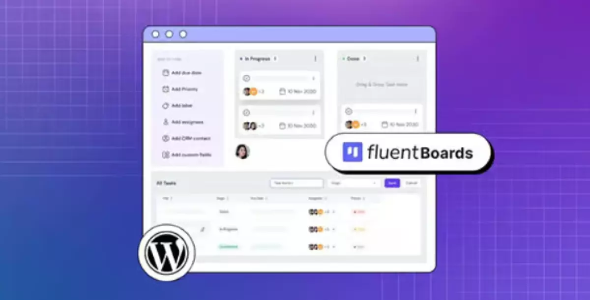 FLUENTBOARDS PRO PROJECT MANAGEMENT PLUGIN FOR WORDPRESS