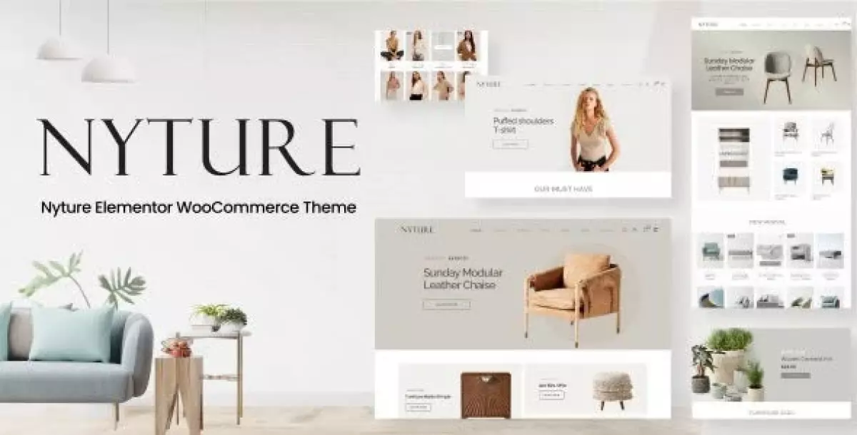 Nyture - Elementor WooCommerce Theme