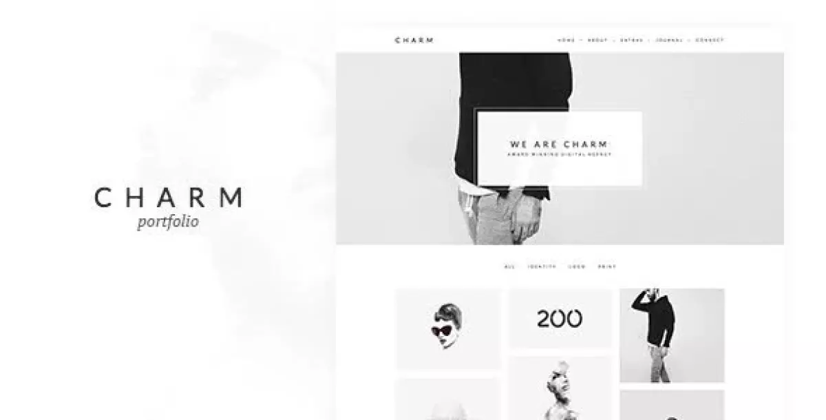 Charm - Portfolio for Freelancers & Agencies