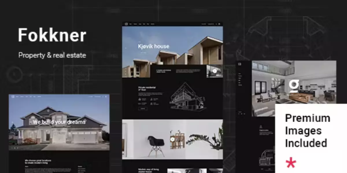 Fokkner - Real Estate and Property Theme