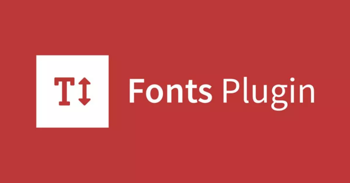 Fonts Plugin Pro