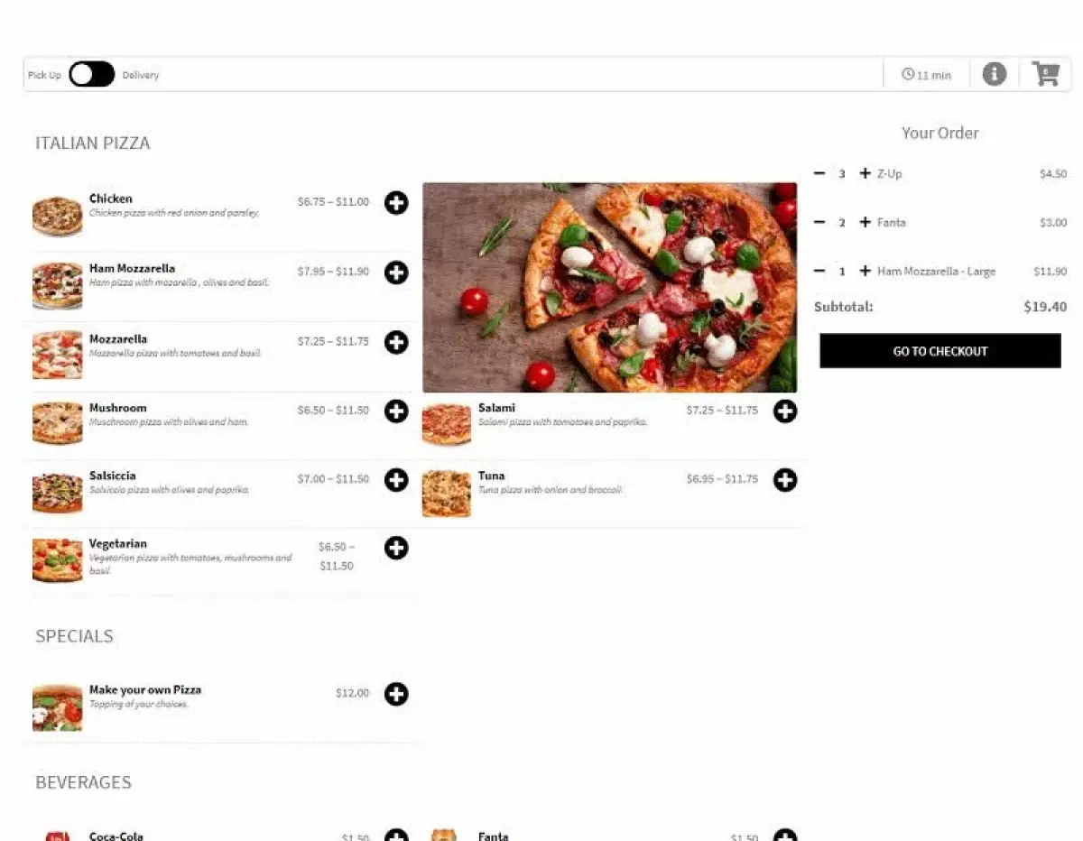 Food Online Premium for WooCommerce