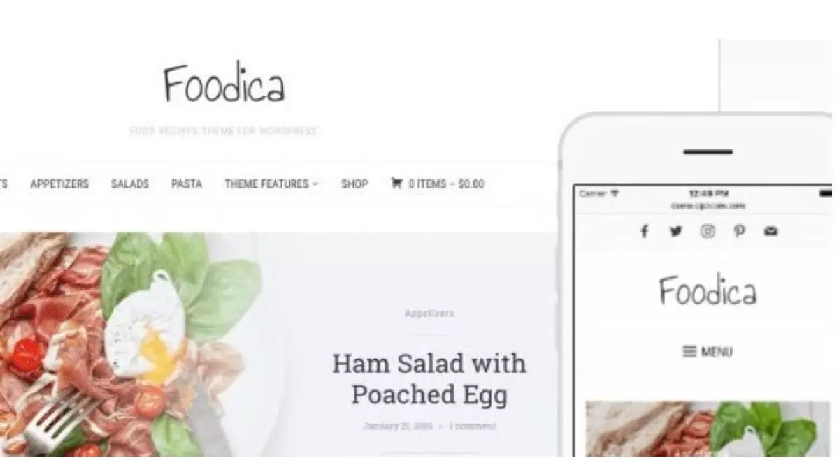 Foodica Theme