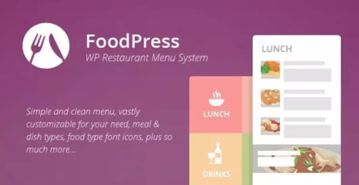 FOODPRESS RESTAURANT MENU &amp; RESERVATION PLUGIN