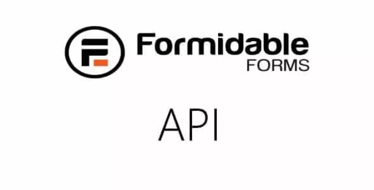 Formidable API   1.11