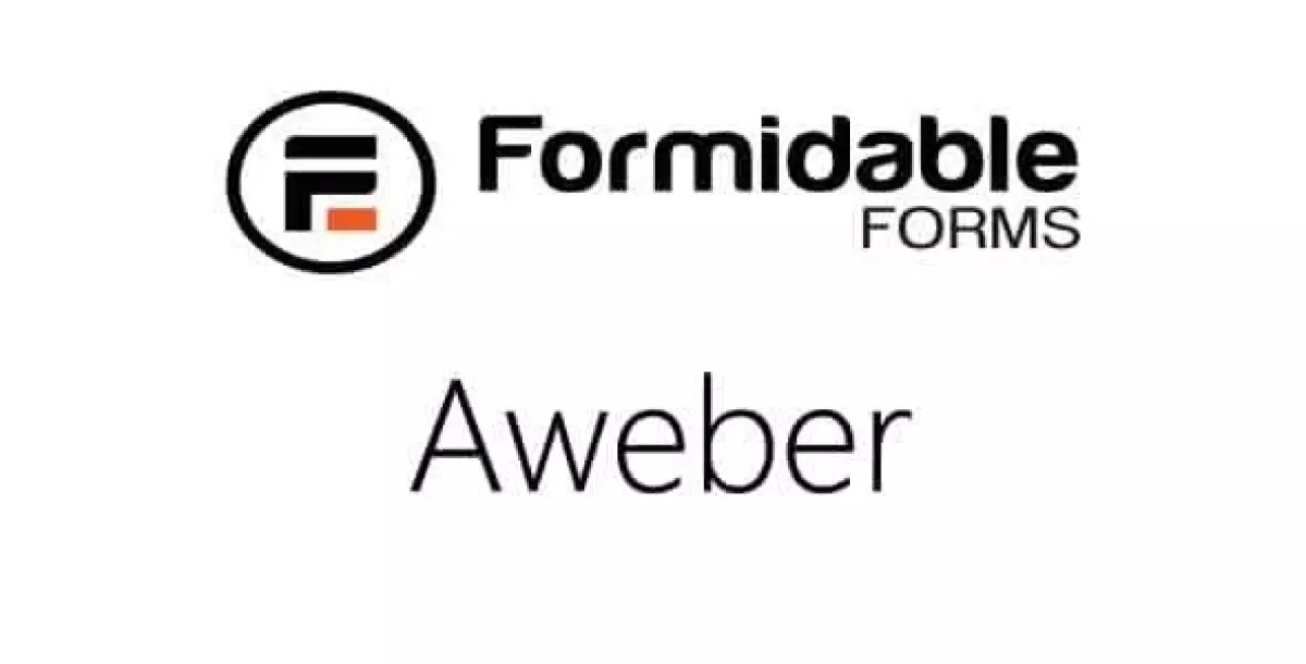 Formidable AWeber  2.0.1