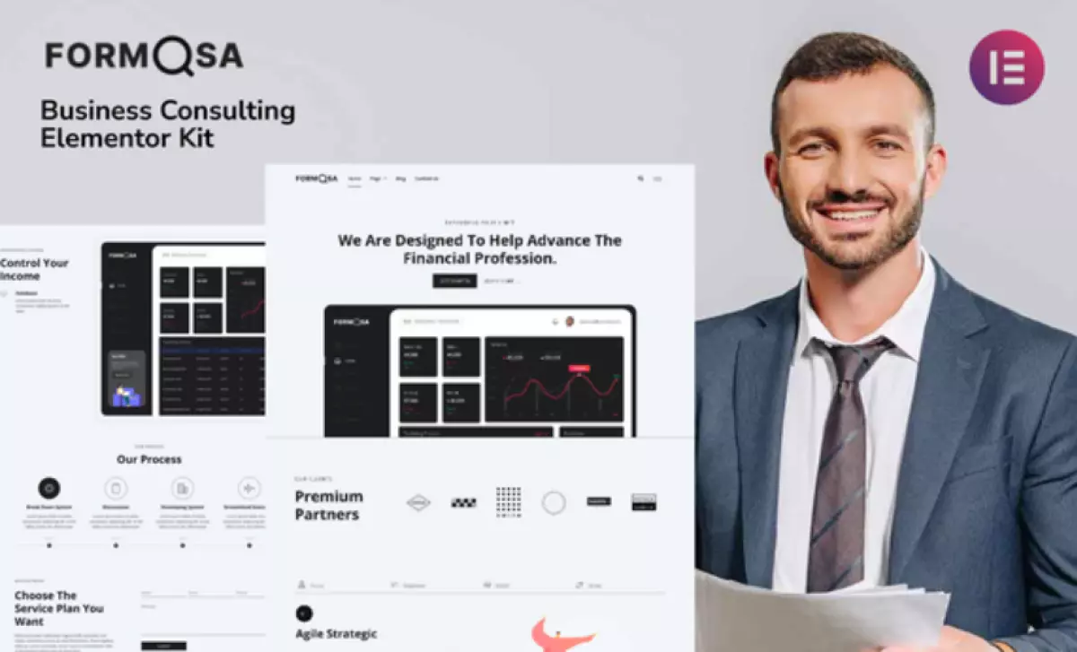 Formosa – Business Consulting Elementor Template Kit