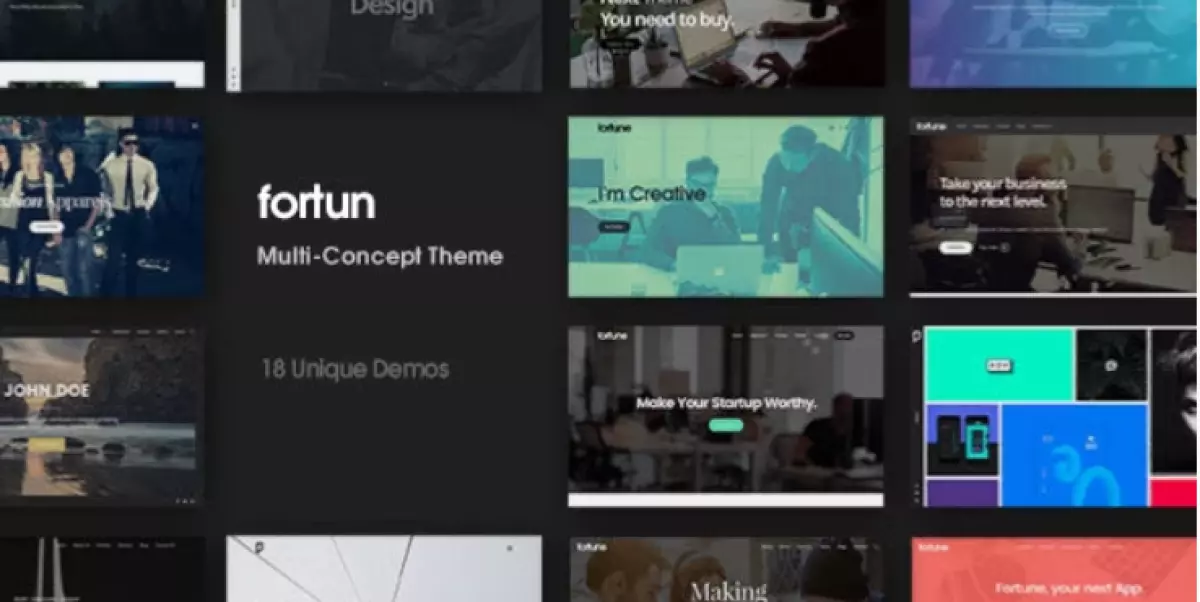 Fortun | Multi-Concept WordPress Theme