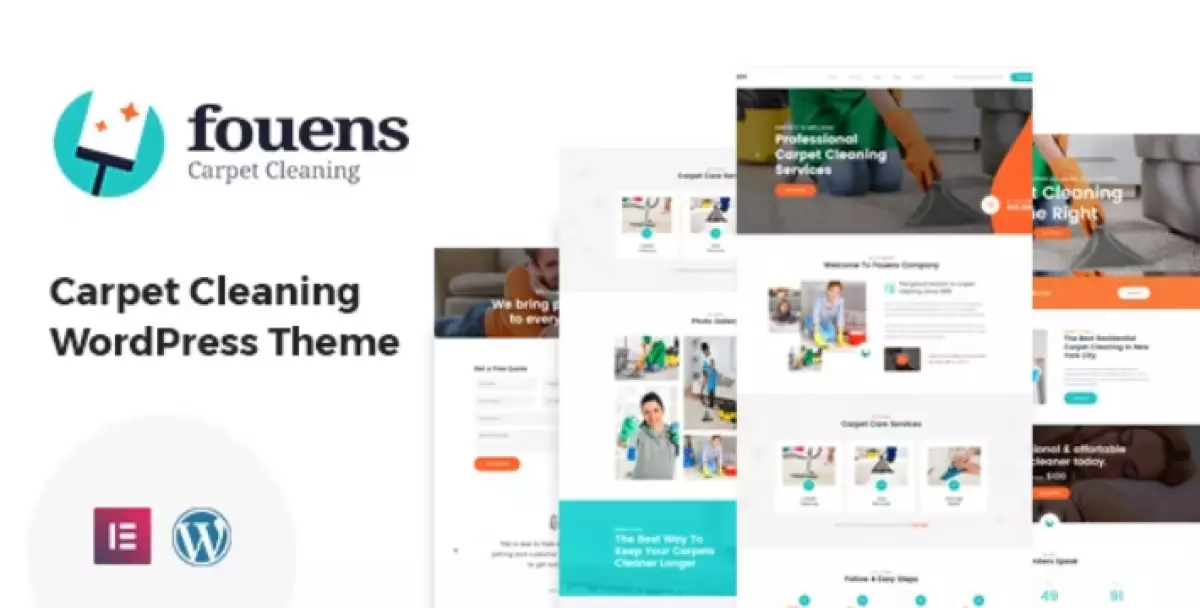 Fouens - Carpet Cleaning WordPress Theme