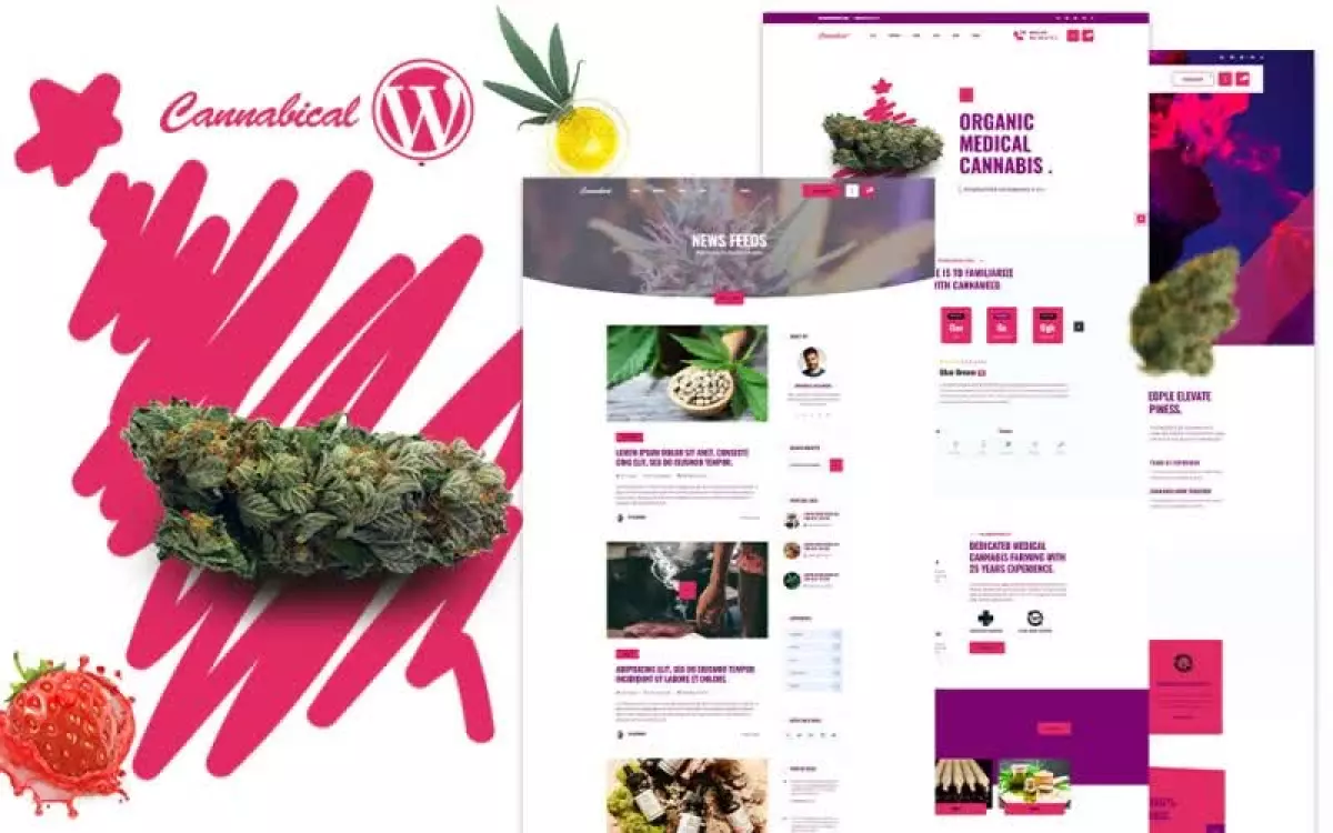 Cannabical | Recreational Cannabis WordPress Theme