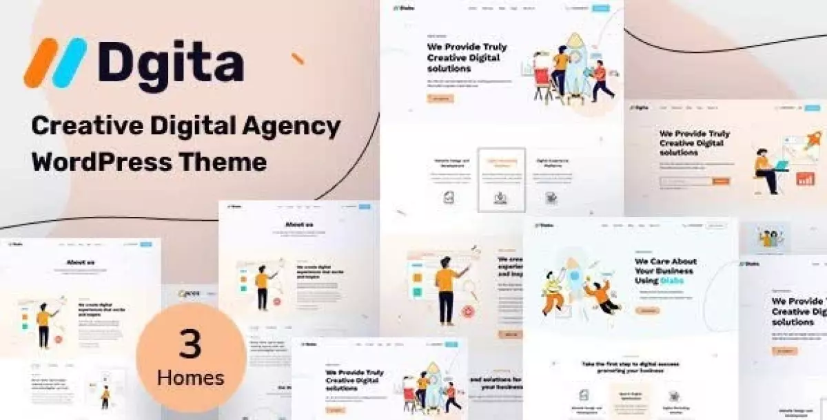 [WISH] Dgita - Creative Digital Agency WordPress