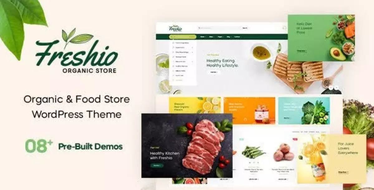 Freshio - Organic & Food Store WordPress Theme 2.2.0