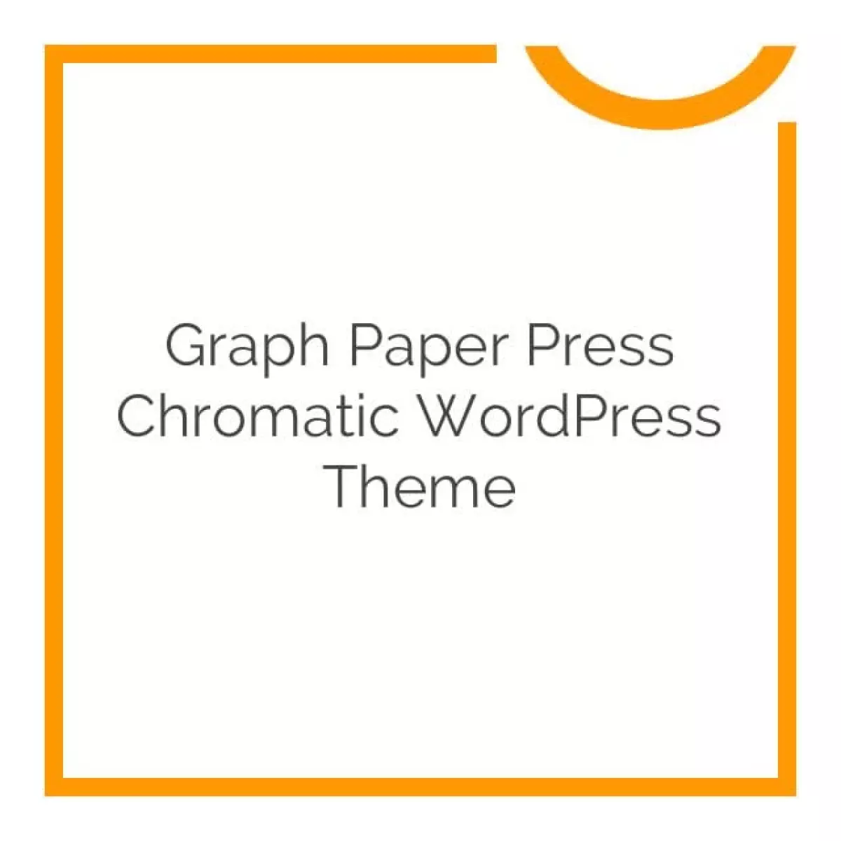 Graph Paper Press Chromatic WordPress Theme