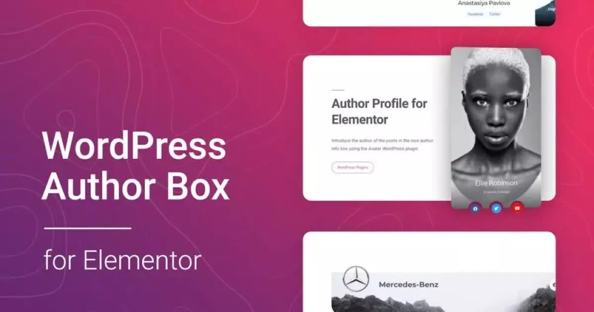 WordPress Author Box for Elementor