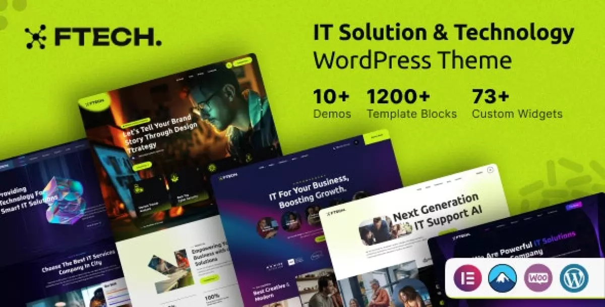 Ftech - IT Solution &amp; Technology WordPress