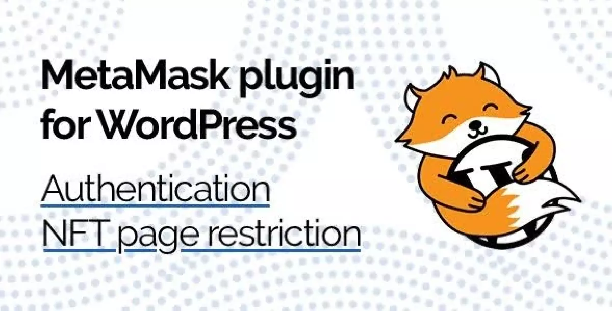 [WISH] MetaMask plugin for WordPress &amp; WooCommerce |