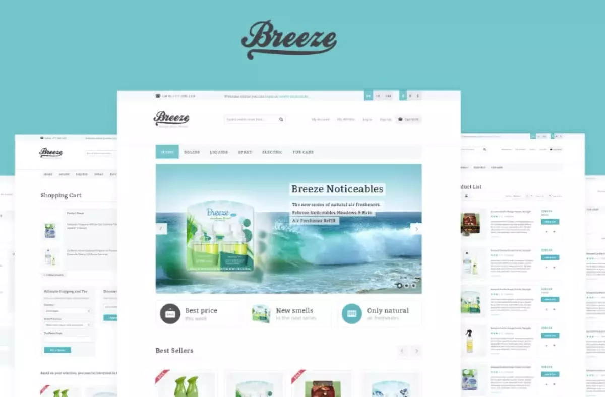 Breeze — Responsive WooCommerce Theme