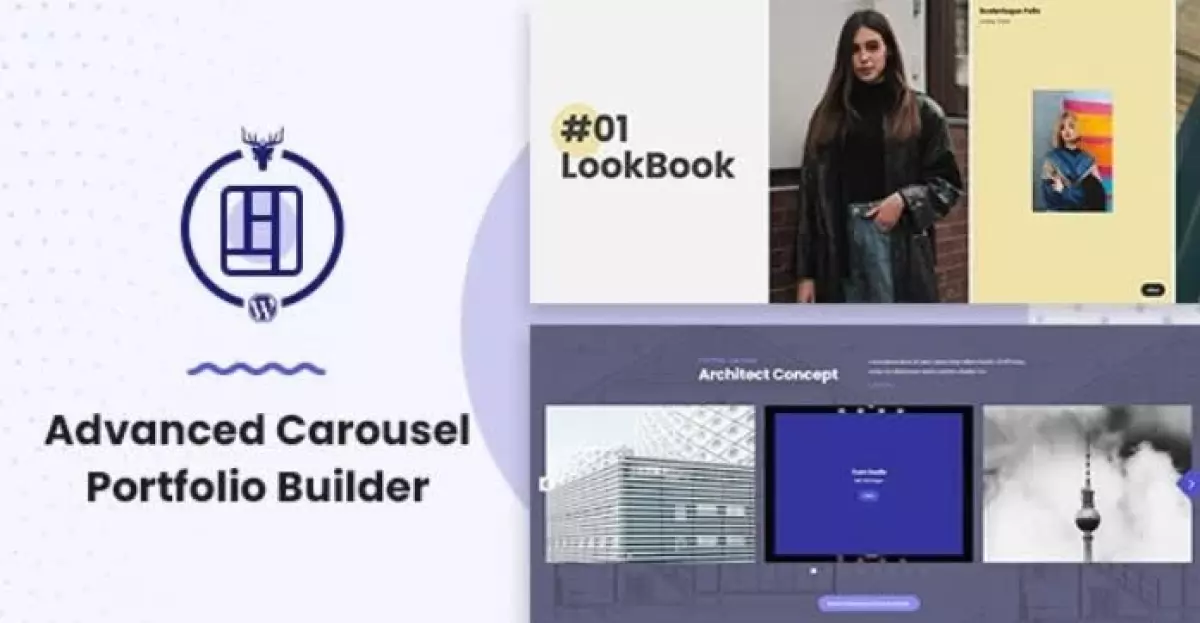 Advanced Carousel Portfolio Builder