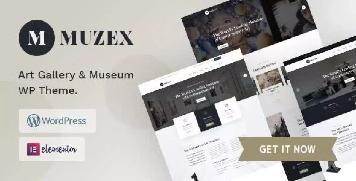 [WISH] Muzex - Museum WordPress Theme +