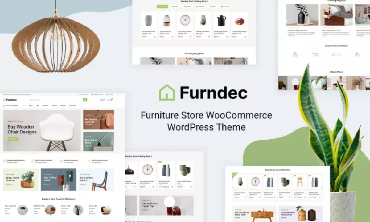 Furndec - Furniture, Decor and Handicrafts WooCommerce Theme