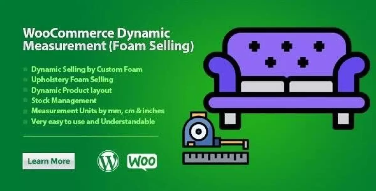 [WISH] WooCommerce Dynamic Measurement (Foam