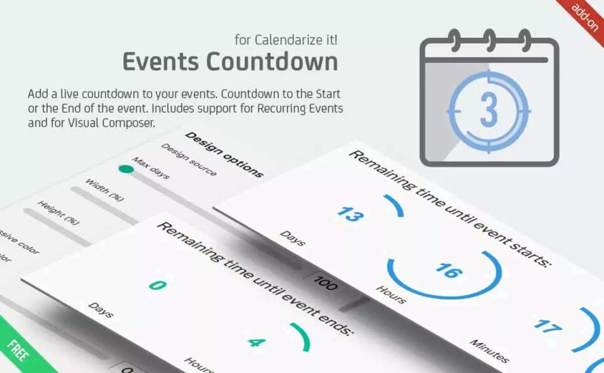 Event Countdown for Calendarize it!