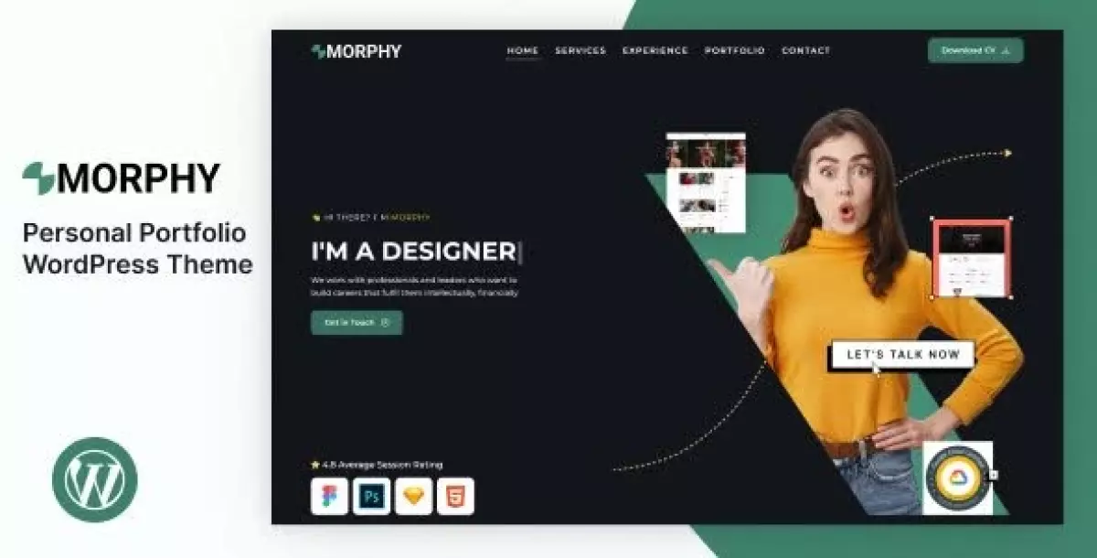 [WISH] Morphy – Personal Portfolio WordPress