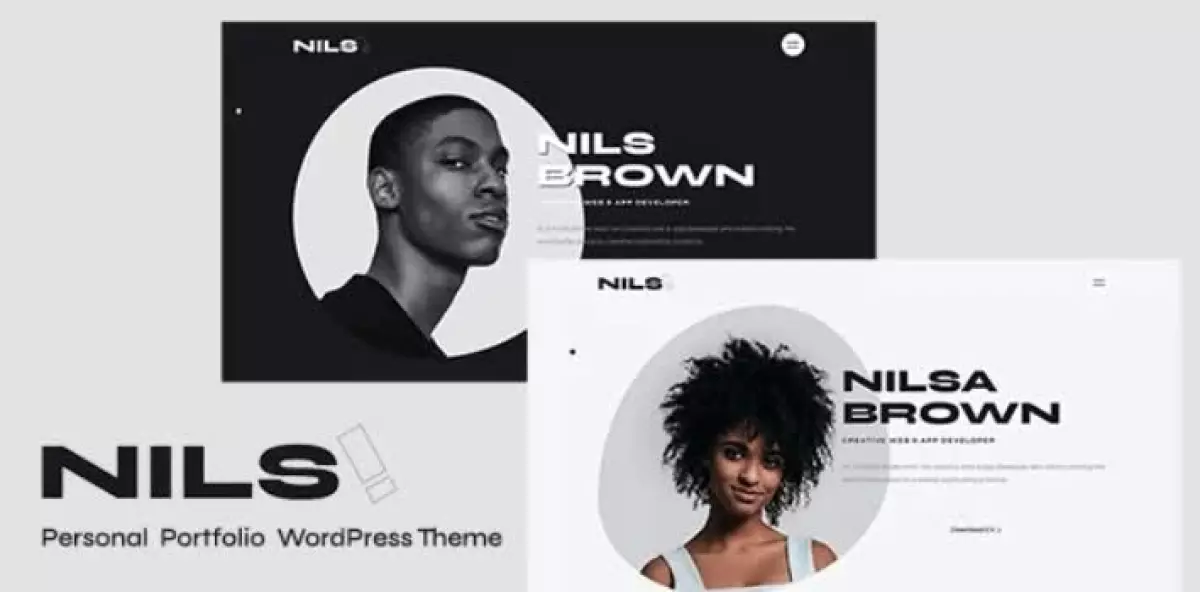 Nils - Personal Portfolio WordPress Theme