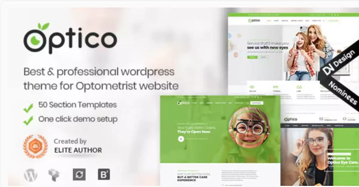 Optico | Optometrist & Eye Care WordPress Theme