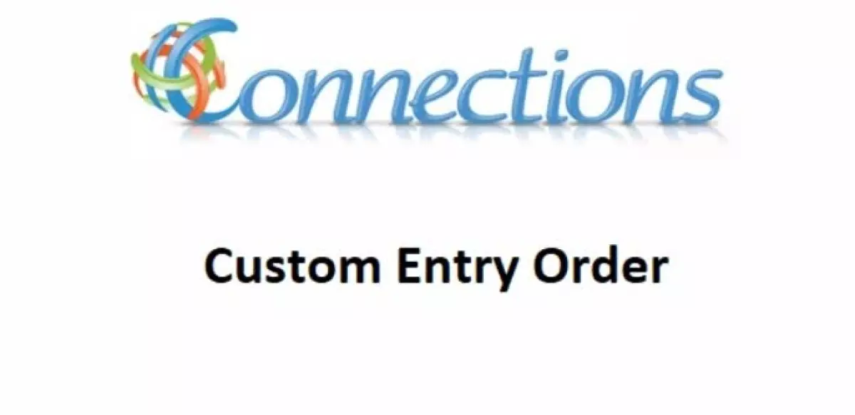 Connections Business Directory Extension Connections Custom Entry Order