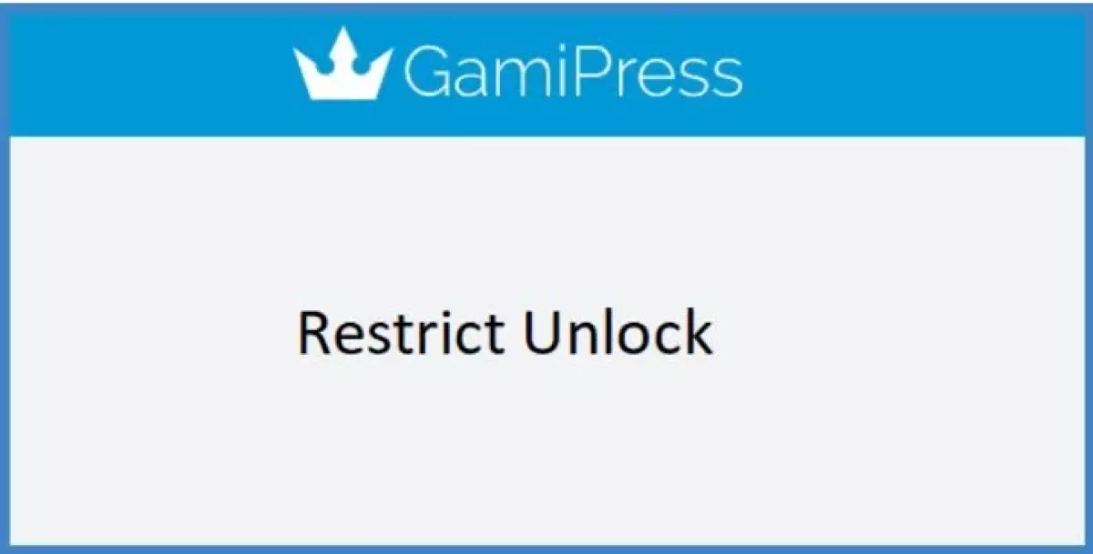 GamiPress Restrict Unlock   1.1.0