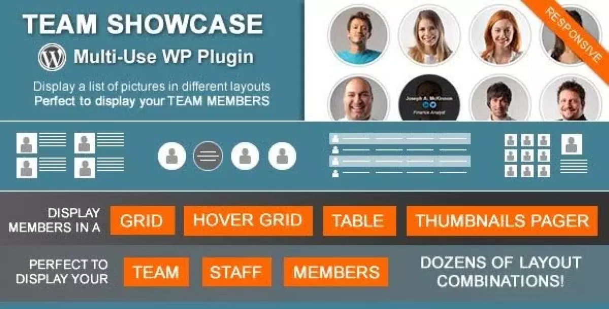 Team Showcase - WordPress Plugin