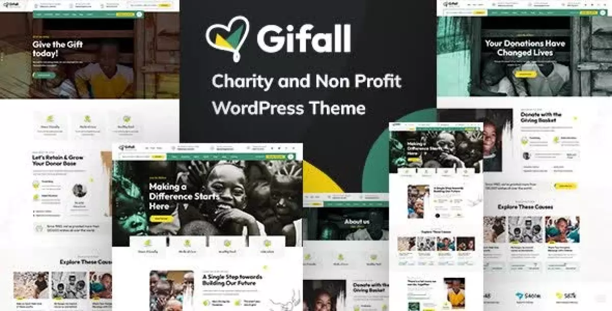 [WISH] Gifall - Charity Non Profit WordPress