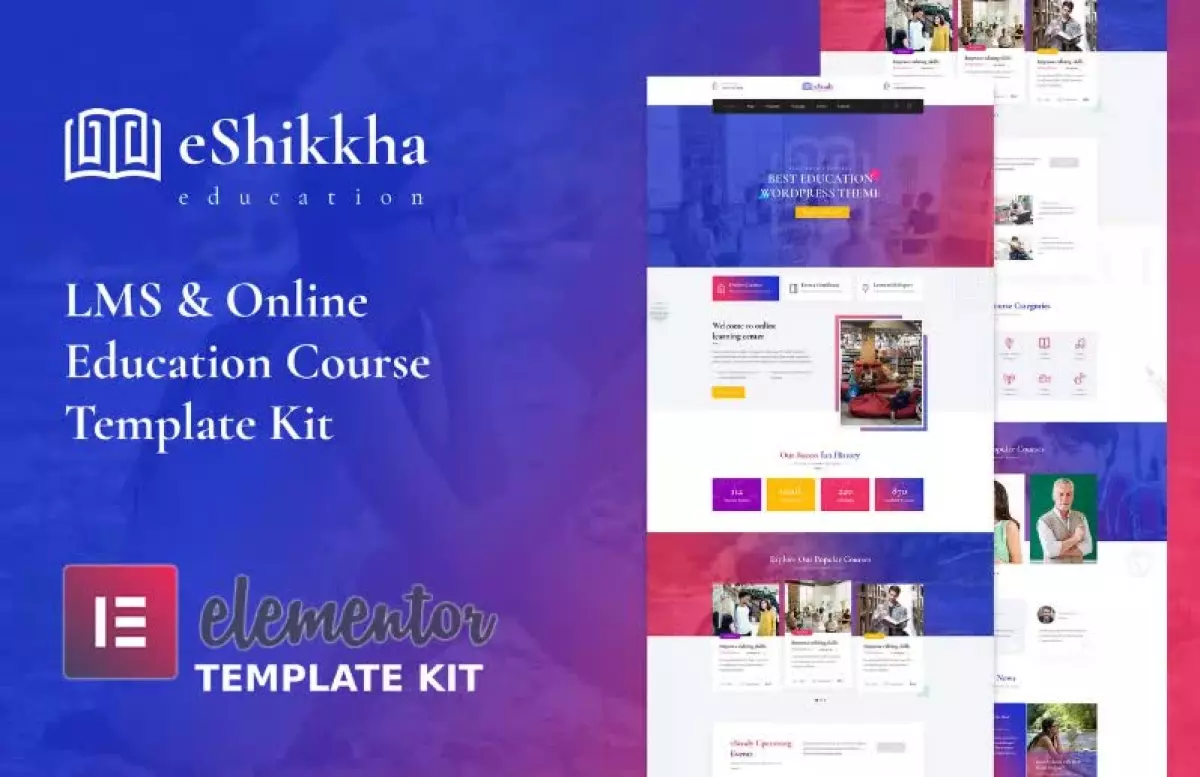 eShikkha - eLearning Elementor Template