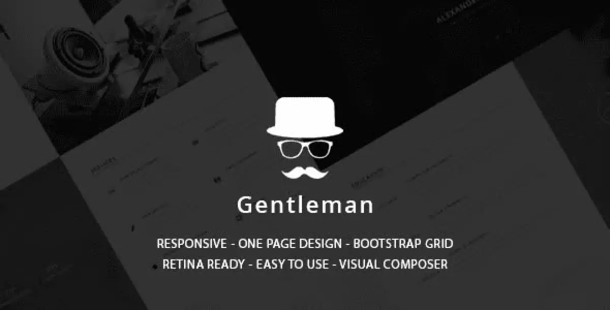 Gentleman - CV & Resume vCard WordPress Theme