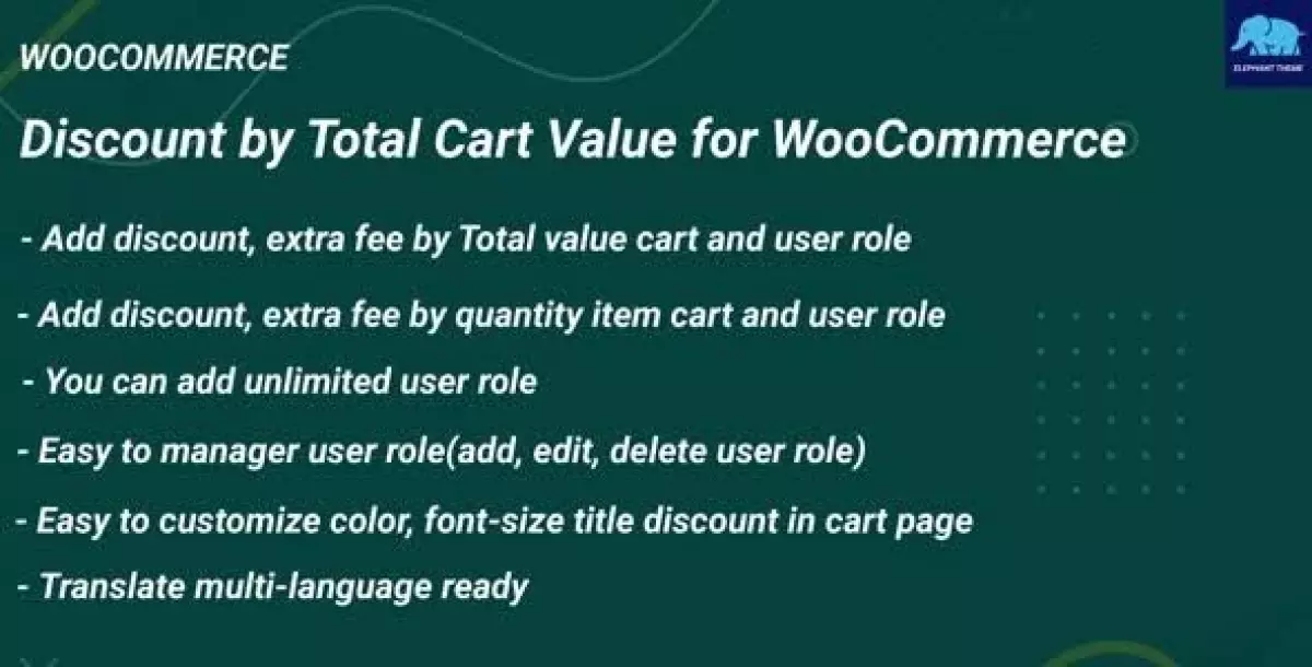 [WISH] Discount by Total Cart Value for