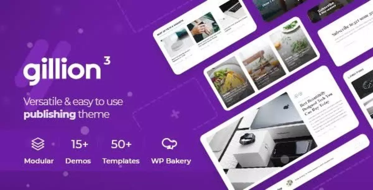 Gillion | Multi-Concept Blog/Magazine & Shop WordPress AMP Theme 4.8