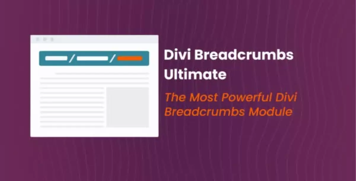 [WISH] Divi Breadcrumbs