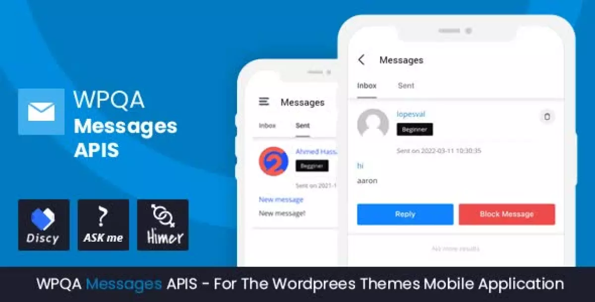 [WISH] WPQA Messages APIs - Addon For The WordPress