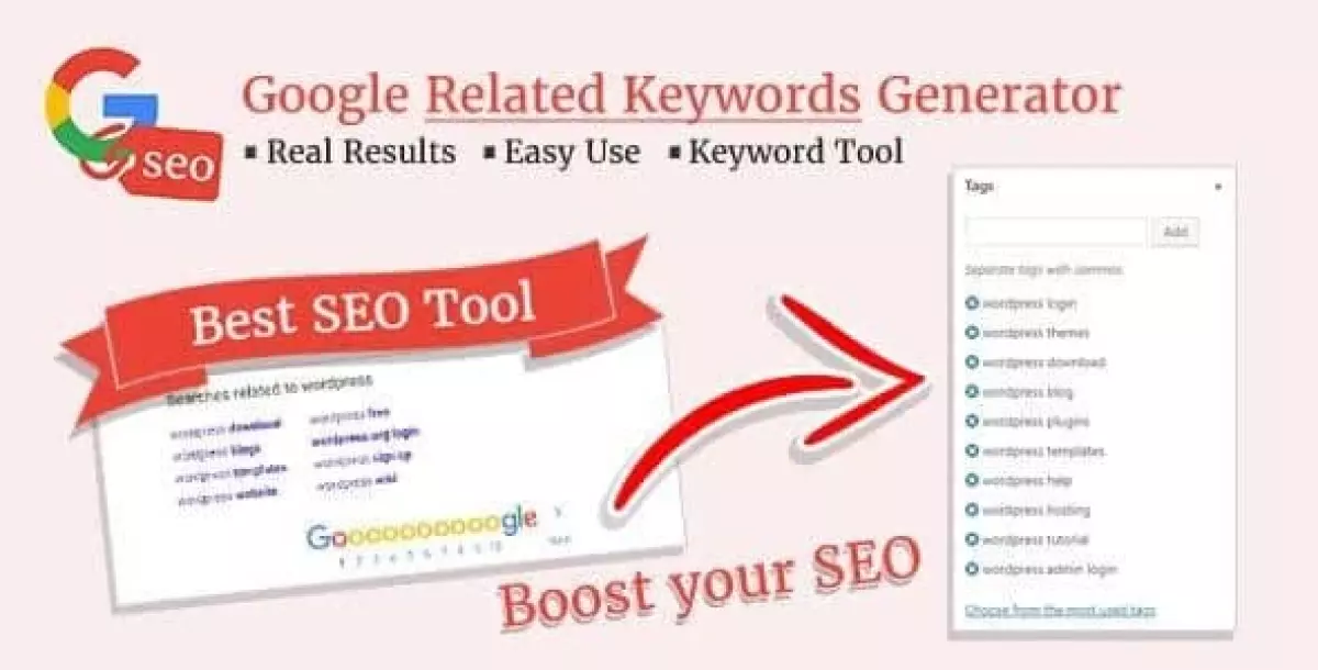 Google Related Keywords Generator &#8211; WordPress SEO Keyword Planner &#038; Tool